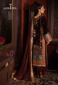 Asim Jofa | Makhmal Wedding Velvet 23 | AJMM-09 - by - Libasekhas UK - Registered Vendor of : Asim Jofa - 100% Original Designer Dresss