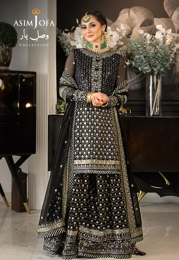 Asim Jofa | Vasl-e-Yar | AJVY-05 - by - Libasekhas UK - Registered Vendor of : Asim Jofa - 100% Original Designer Dresss