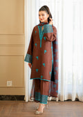 Fozia Khalid | Silk Spire | COCOA - by - Libasekhas UK - Registered Vendor of : Fozia Khalid - 100% Original Designer Dresss