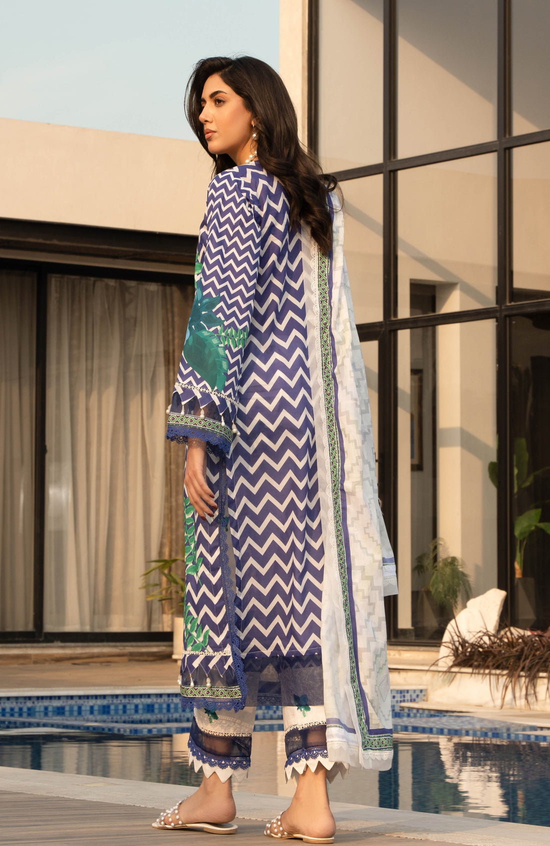 Alzohaib | Premium Prints 25 | AZP-25-11 - by - Libasekhas UK - Registered Vendor of : Alzohaib - 100% Original Designer Dresss