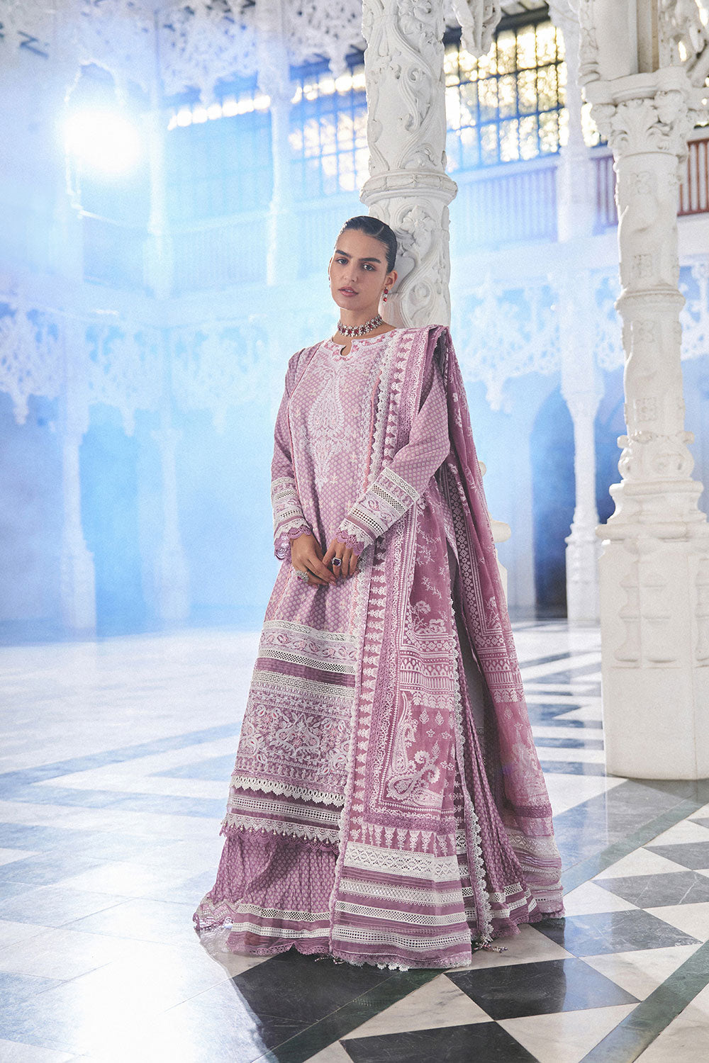 Sobia Nazir | Luxury Lawn Eid 26 | 11B - by Libasekhas UK - Registered Vendor of : Sobia Nazir - 100% Original Designer Dress