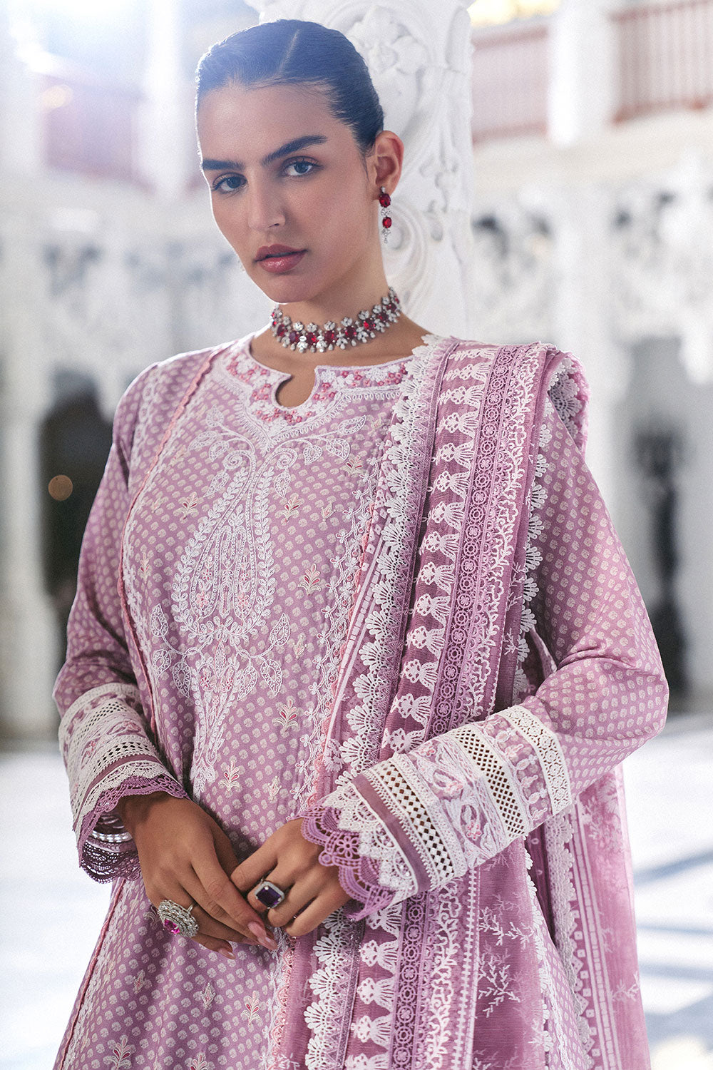 Sobia Nazir | Luxury Lawn Eid 26 | 11B - by Libasekhas UK - Registered Vendor of : Sobia Nazir - 100% Original Designer Dress