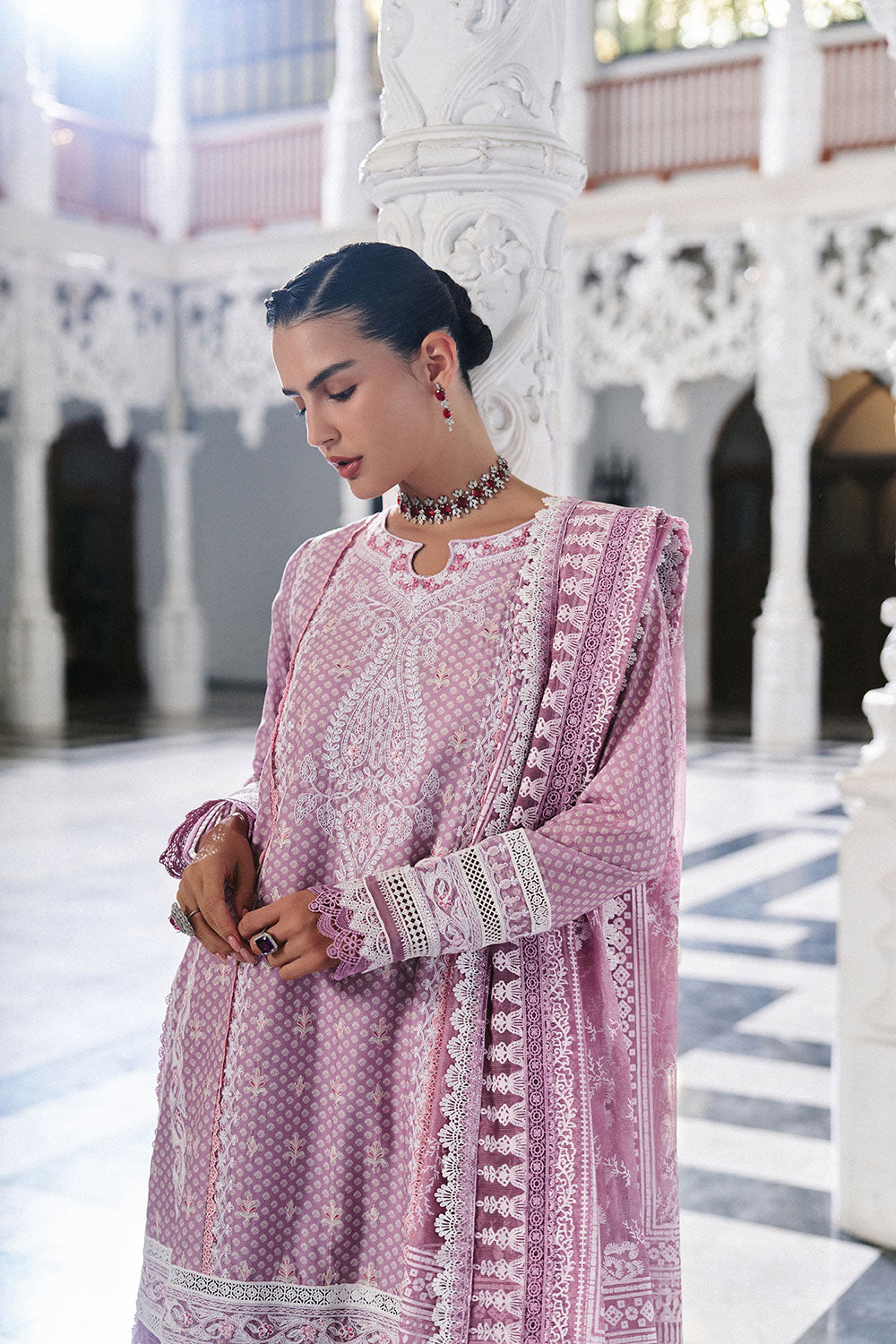 Sobia Nazir | Luxury Lawn Eid 26 | 11B - by Libasekhas UK - Registered Vendor of : Sobia Nazir - 100% Original Designer Dress