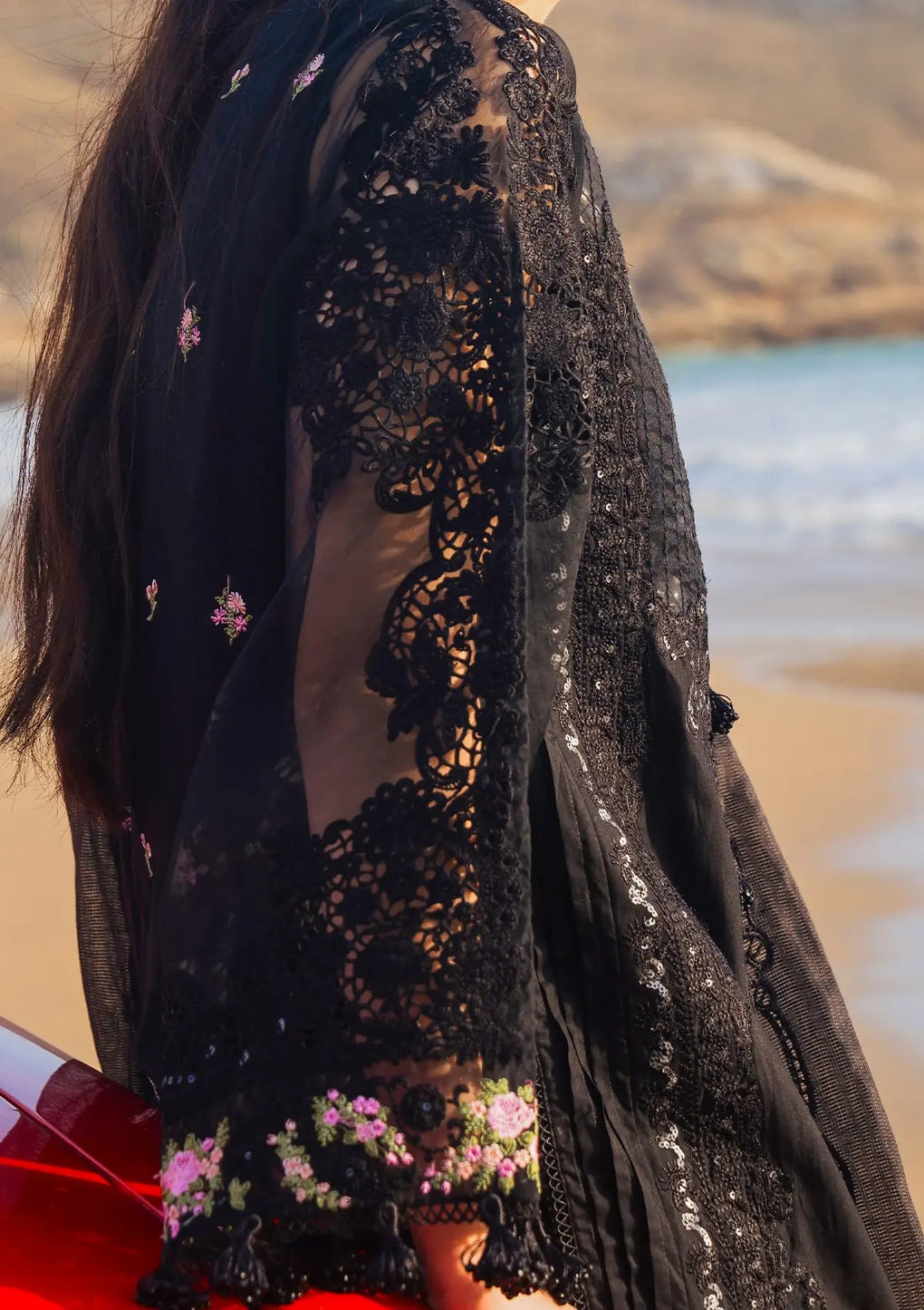 Elaf Premium | Hai Kuch Festive Lawn 24 | EHK-01A Mahnoor - by - Libasekhas UK - Registered Vendor of : Elaf Premium - 100% Original Designer Dresss