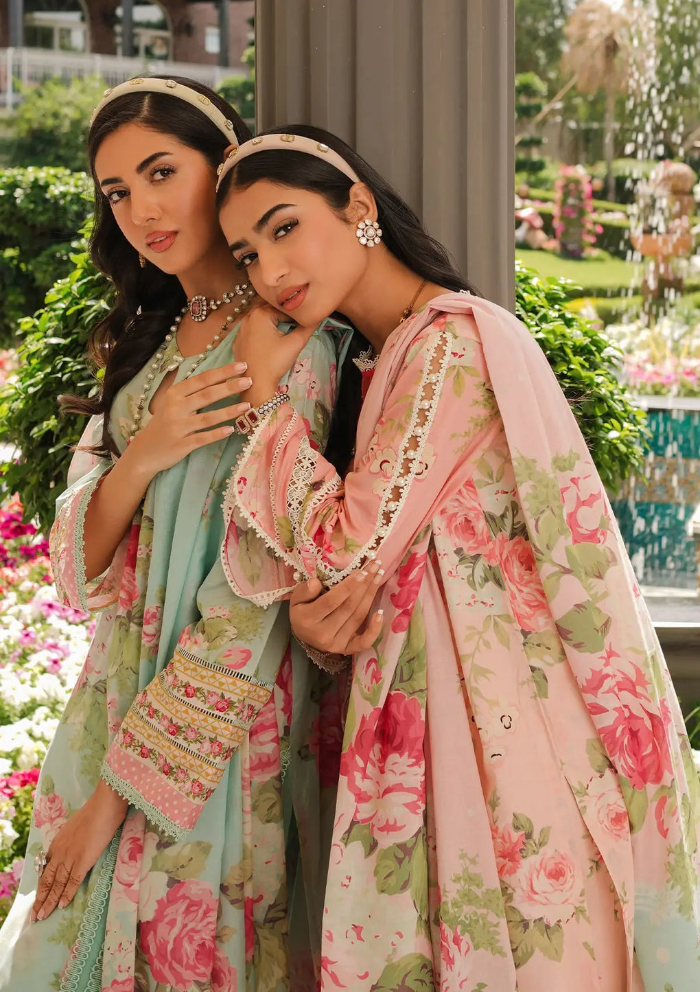 Elaf Premium | Printed Collection 24 | EEP-01B - Petal Pulse - by - Libasekhas UK - Registered Vendor of : Elaf Premium - 100% Original Designer Dresss