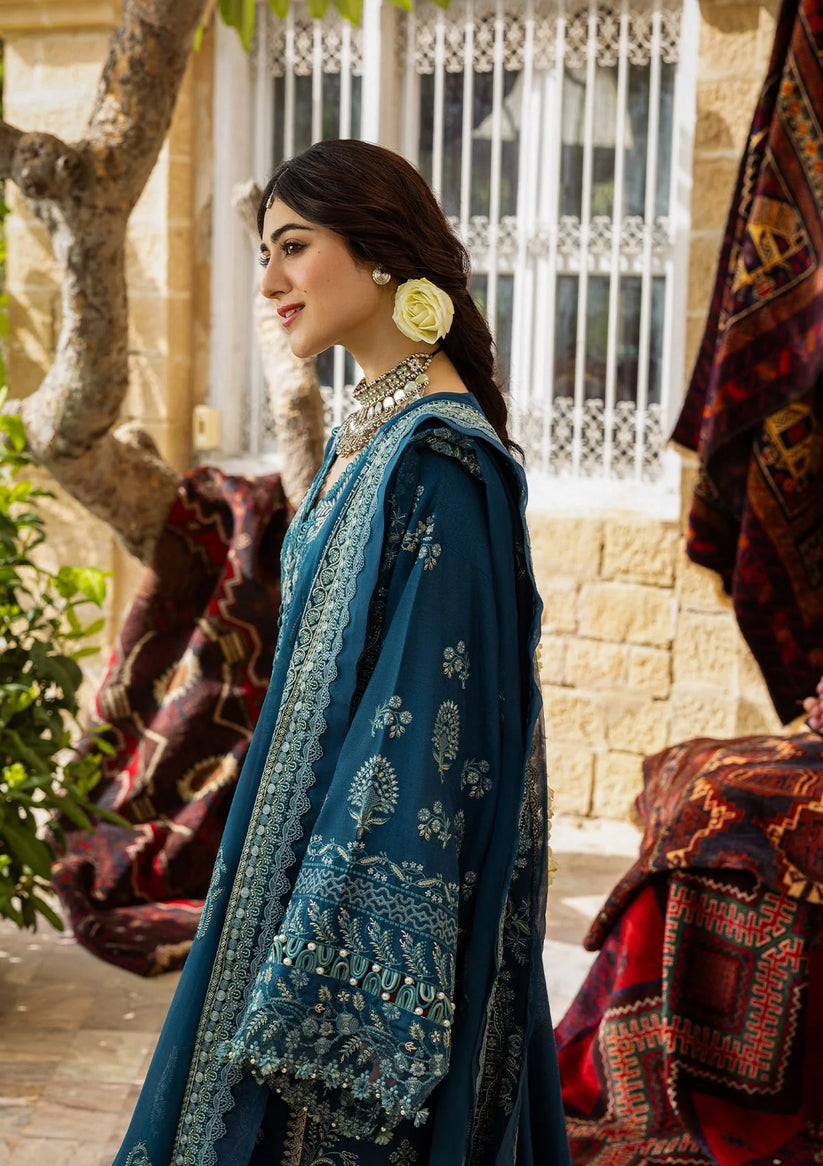 Kahf Premium | Kahf Karandi 25 |KKH-05 CYARA - by Libasekhas UK - Registered Vendor of : Kahf Premium - 100% Original Designer Dress
