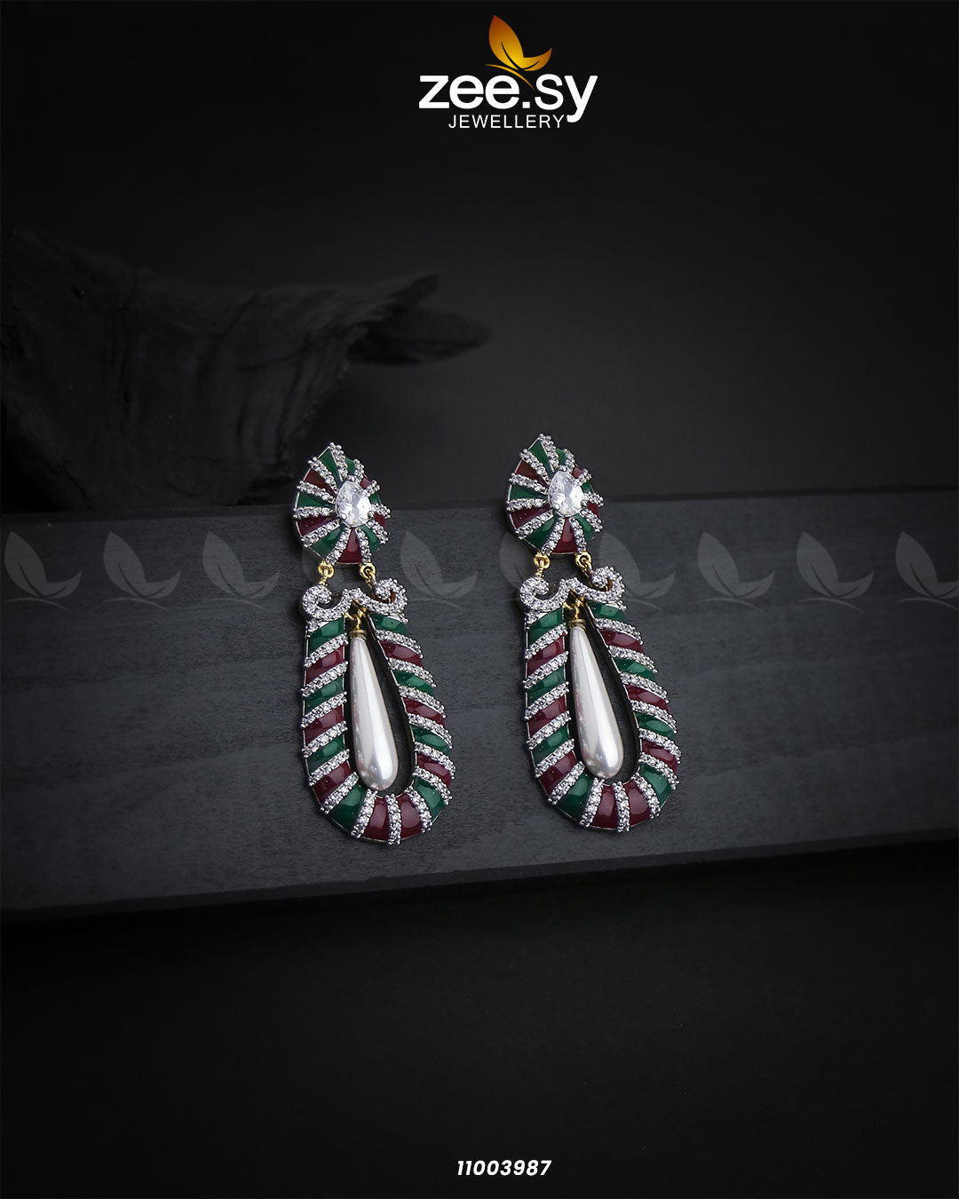 Earrings-0571 - by - Libasekhas UK - Registered Vendor of : Zeesy - 100% Original Designer Dresss