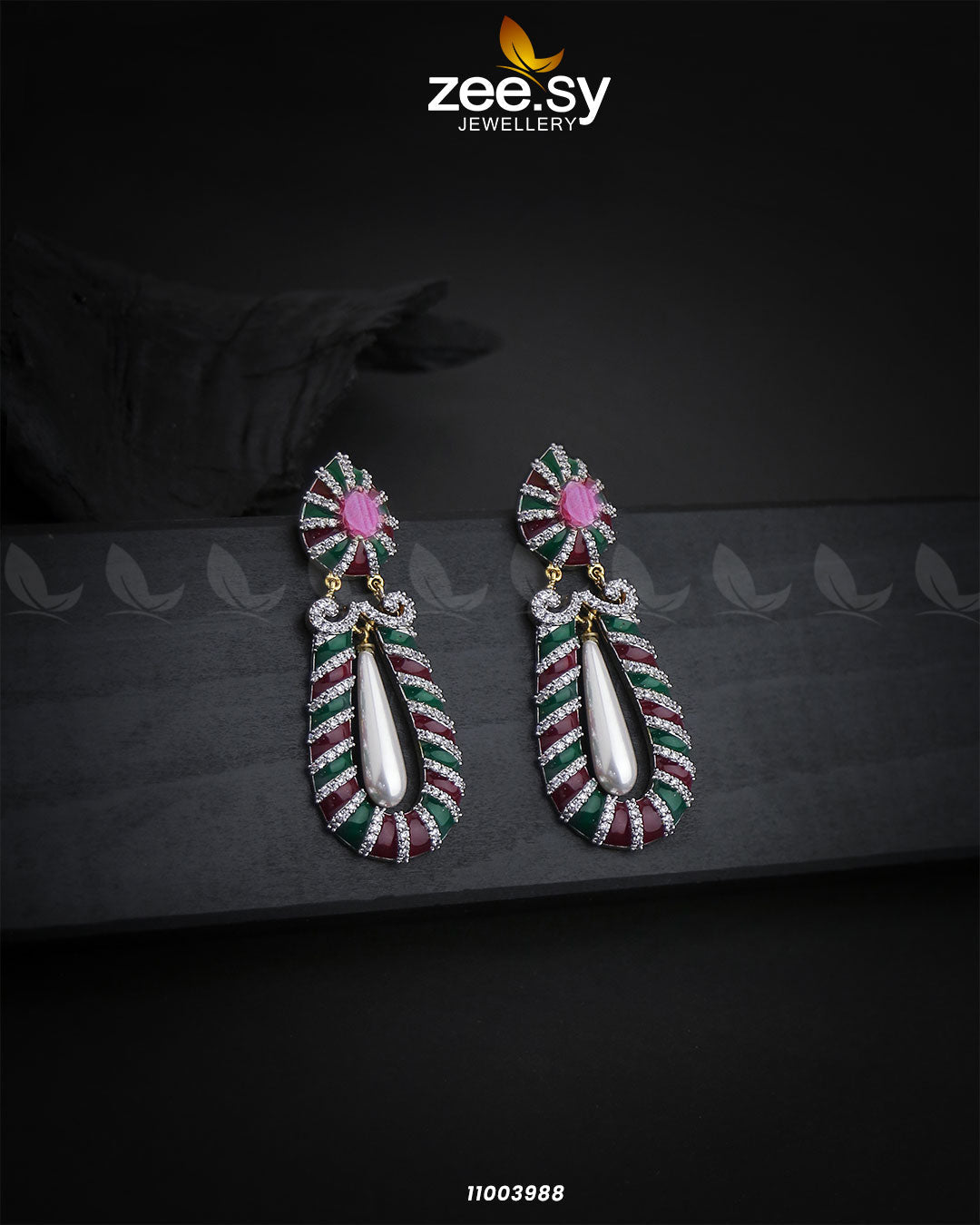 Earrings-0571 - by - Libasekhas UK - Registered Vendor of : Zeesy - 100% Original Designer Dresss