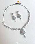 Necklace-0877 - by - Libasekhas UK - Registered Vendor of : Zeesy - 100% Original Designer Dresss