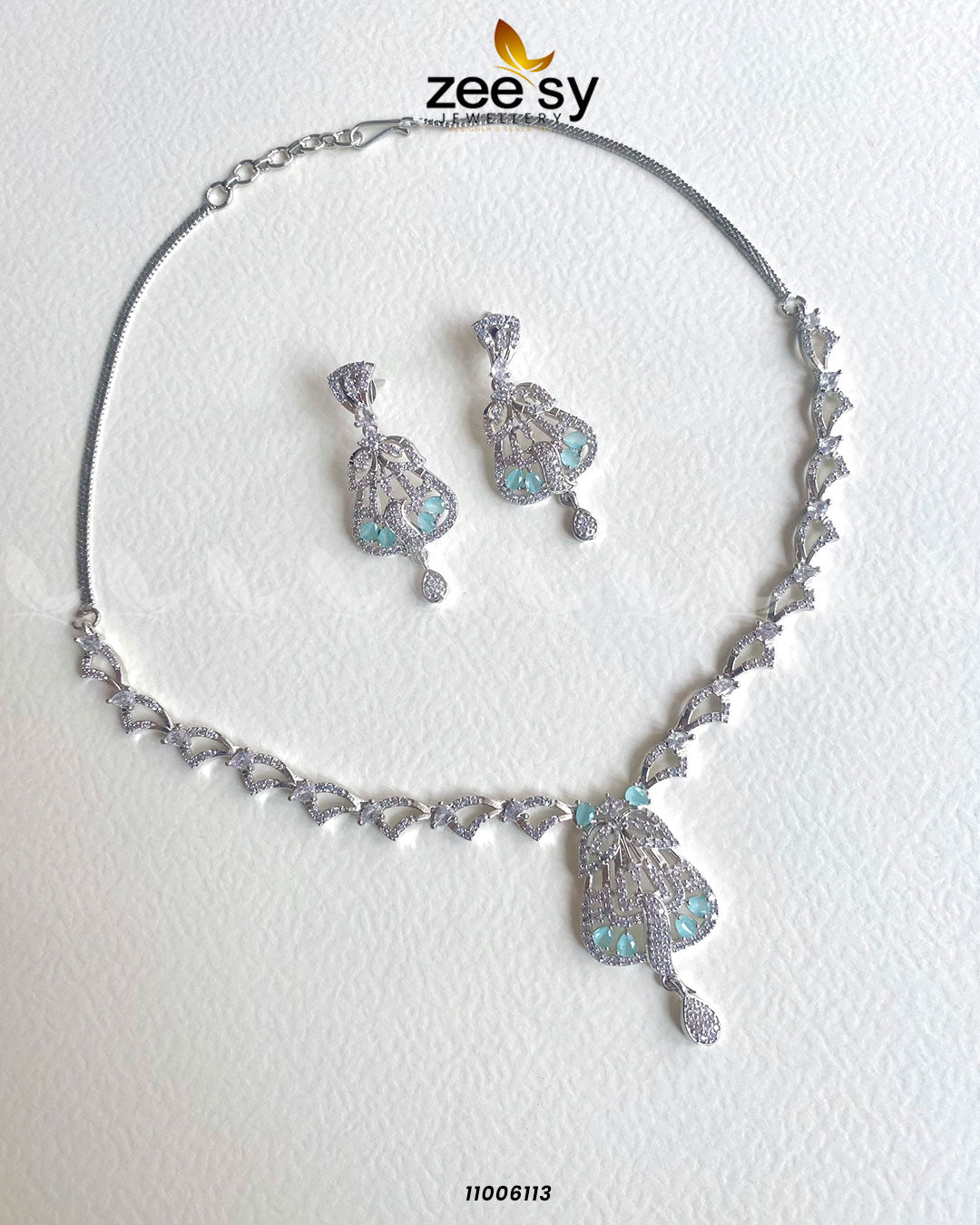 Necklace-0877 - by - Libasekhas UK - Registered Vendor of : Zeesy - 100% Original Designer Dresss