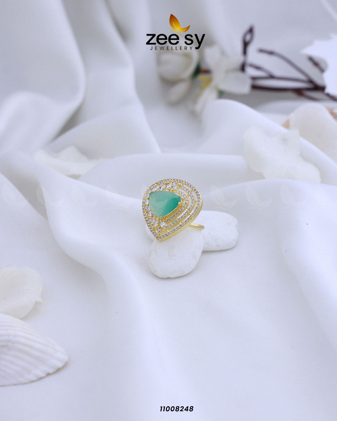 Ring-8279 - by - Libasekhas UK - Registered Vendor of : Zeesy - 100% Original Designer Dresss