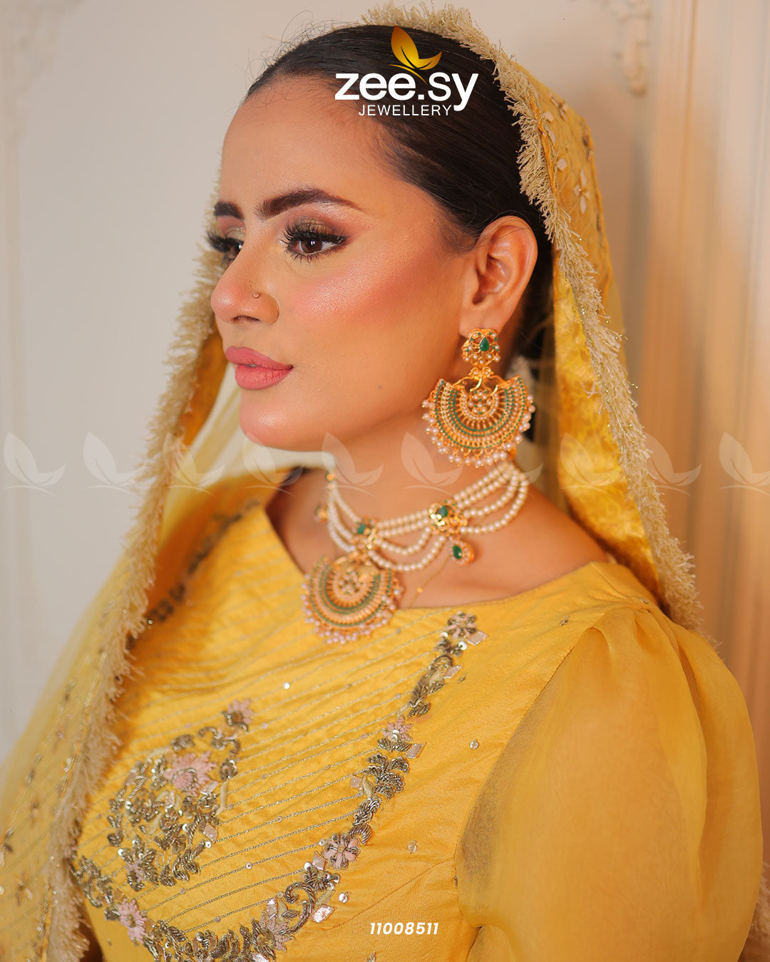 Necklace-0987 - by - Libasekhas UK - Registered Vendor of : Zeesy - 100% Original Designer Dresss