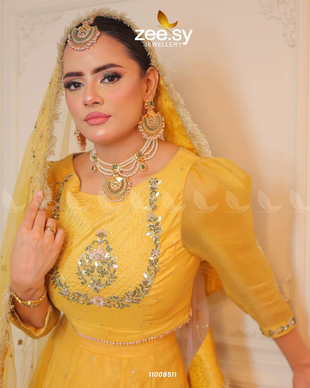 Necklace-0987 - by - Libasekhas UK - Registered Vendor of : Zeesy - 100% Original Designer Dresss
