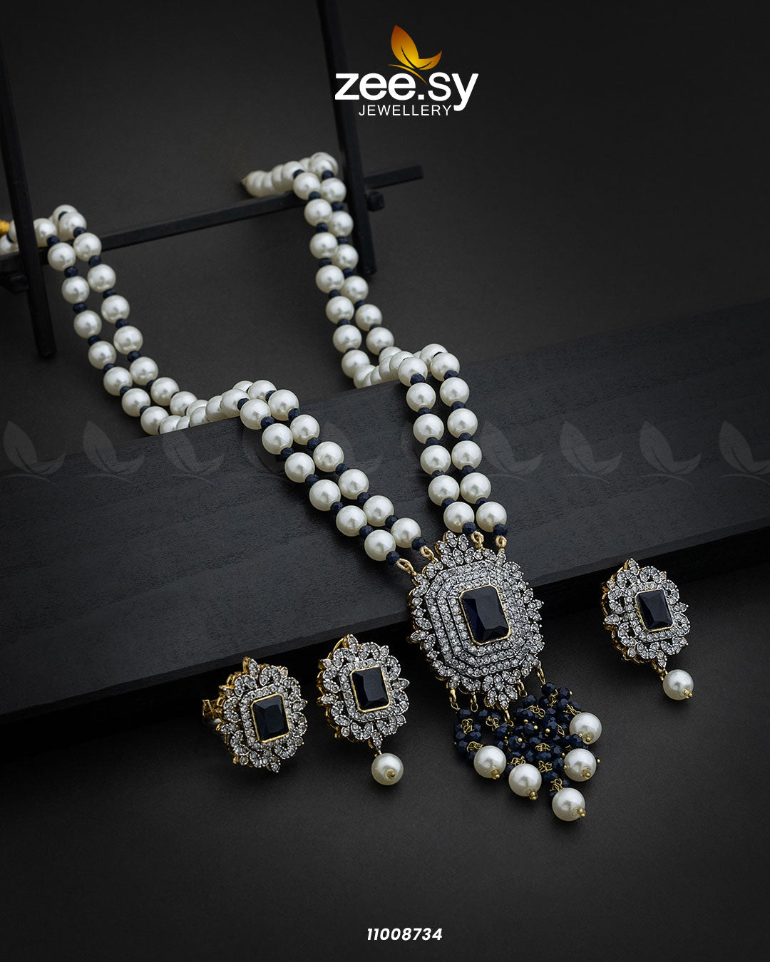 Necklace-1008 - by - Libasekhas UK - Registered Vendor of : Zeesy - 100% Original Designer Dresss