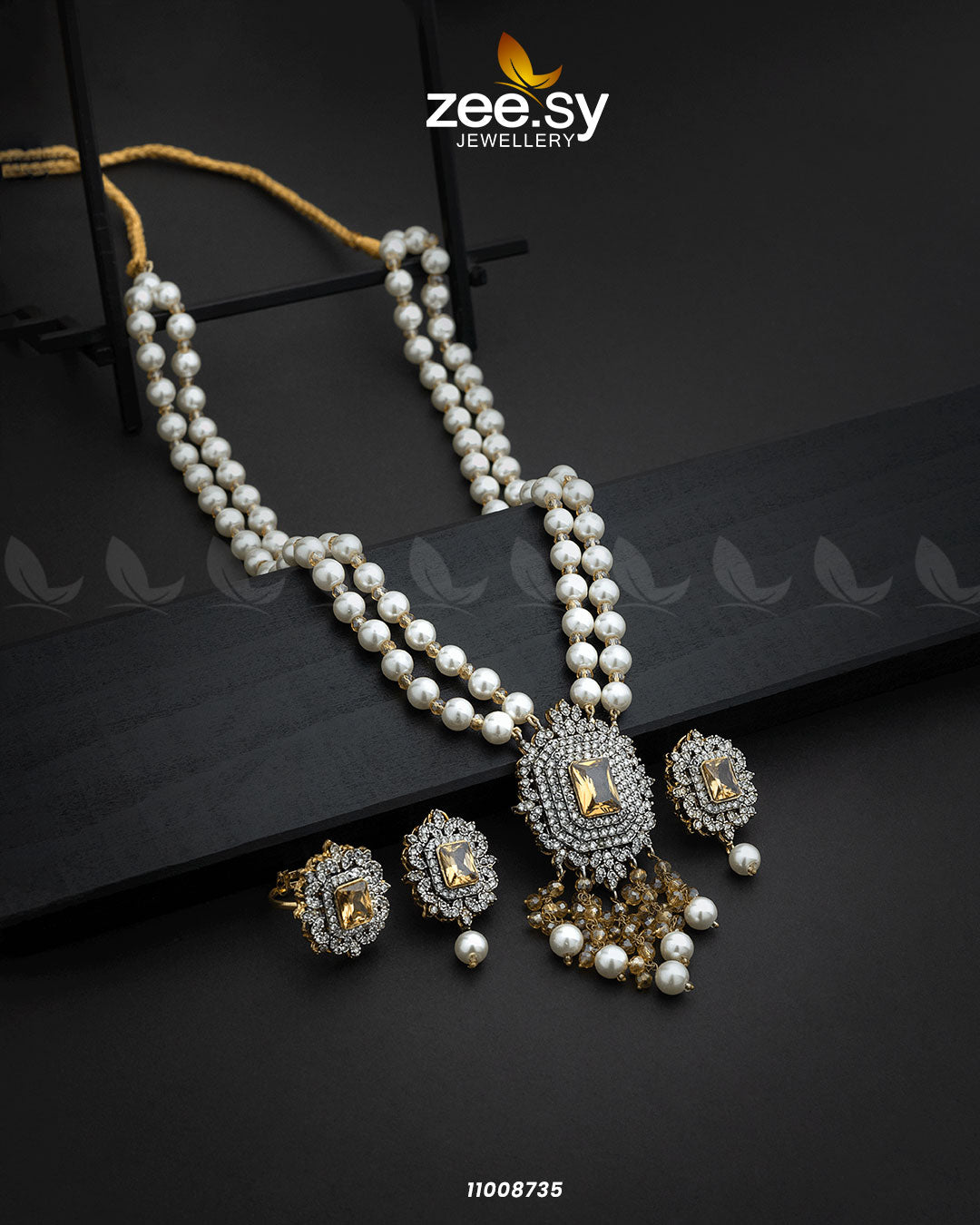 Necklace-1008 - by - Libasekhas UK - Registered Vendor of : Zeesy - 100% Original Designer Dresss
