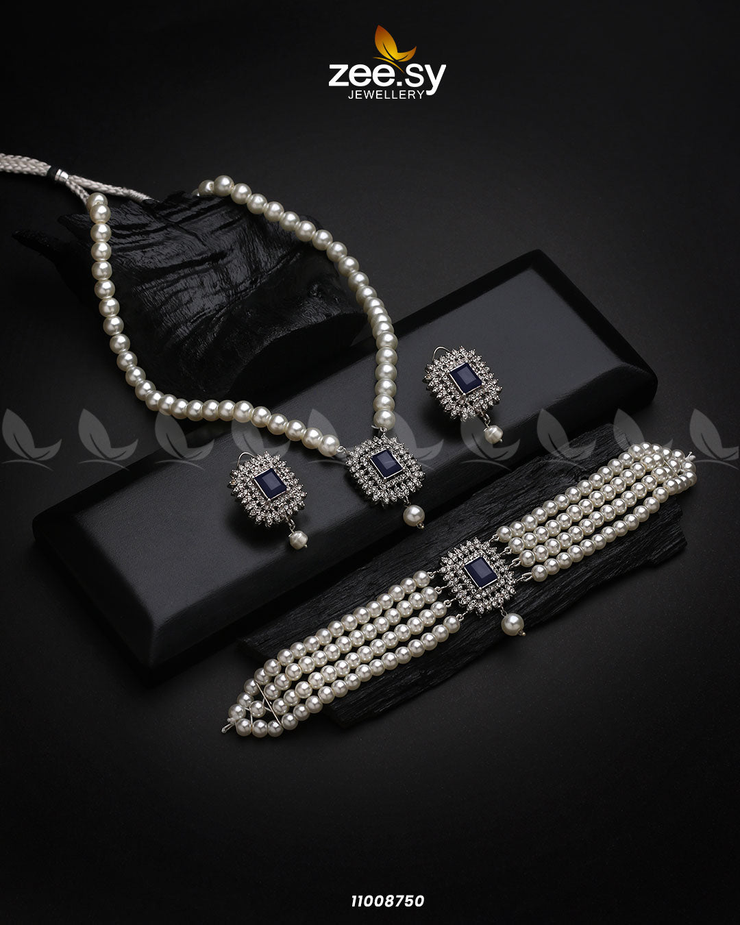 Necklace-1005 - by - Libasekhas UK - Registered Vendor of : Zeesy - 100% Original Designer Dresss