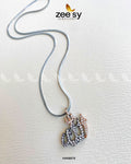 Calligraphy Locket-0009 - by - Libasekhas UK - Registered Vendor of : Zeesy - 100% Original Designer Dresss