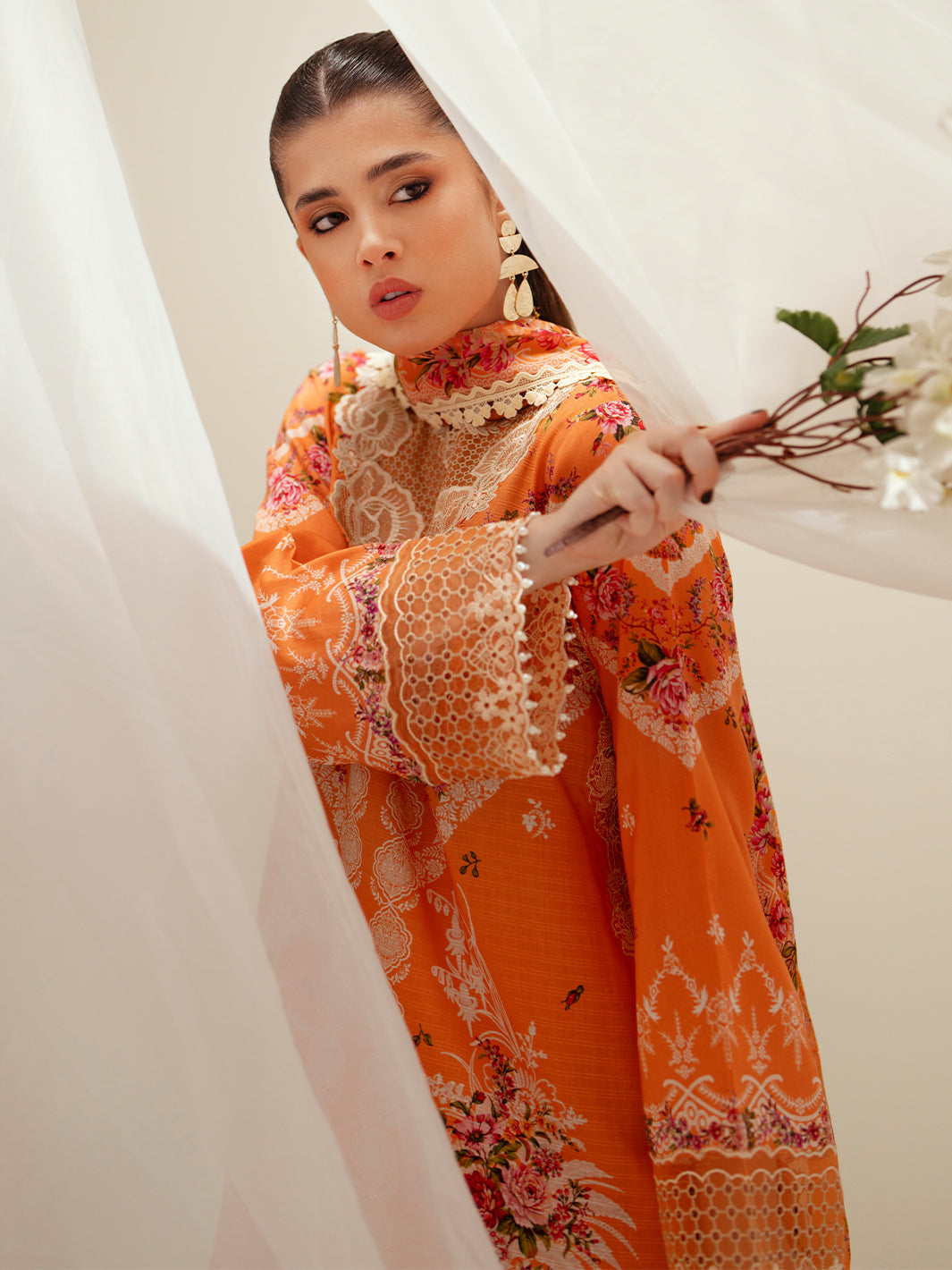Bin Ilyas | Eres Bonita Viscose 25 | 1101-A - by Libasekhas UK - Registered Vendor of : Bin Ilyas - 100% Original Designer Dress