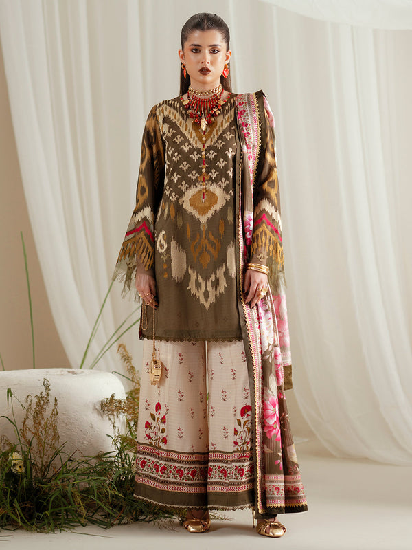 Bin Ilyas | Eres Bonita Viscose 25 | 1102-B - by Libasekhas UK - Registered Vendor of : Bin Ilyas - 100% Original Designer Dress