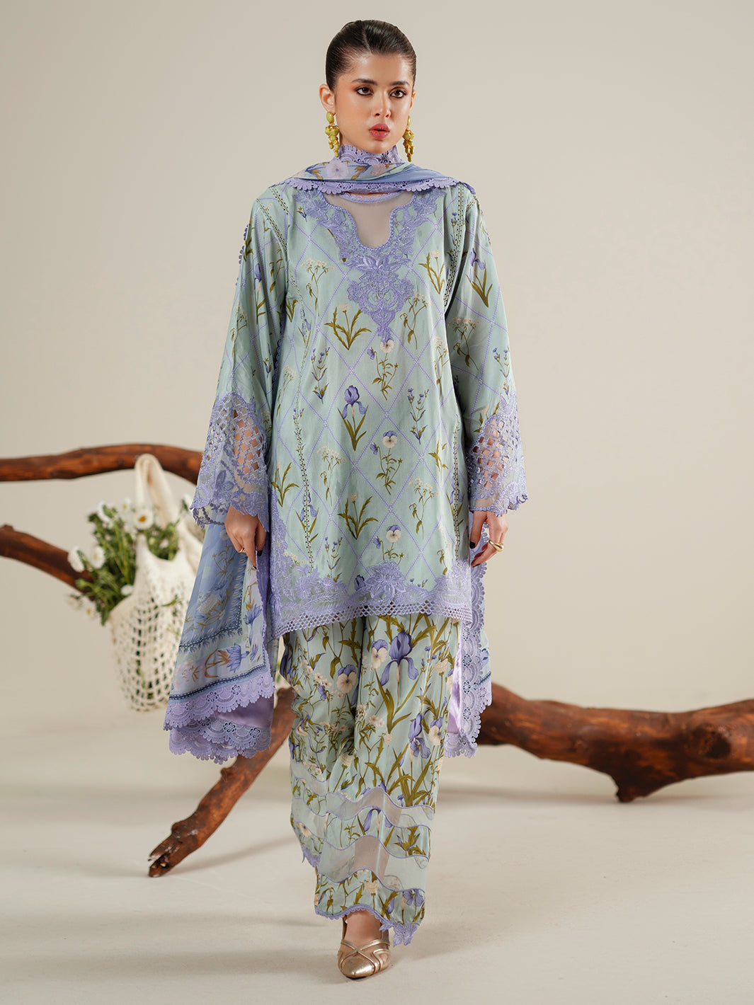 Bin Ilyas | Eres Bonita Viscose 25 | 1103-A - by Libasekhas UK - Registered Vendor of : Bin Ilyas - 100% Original Designer Dress