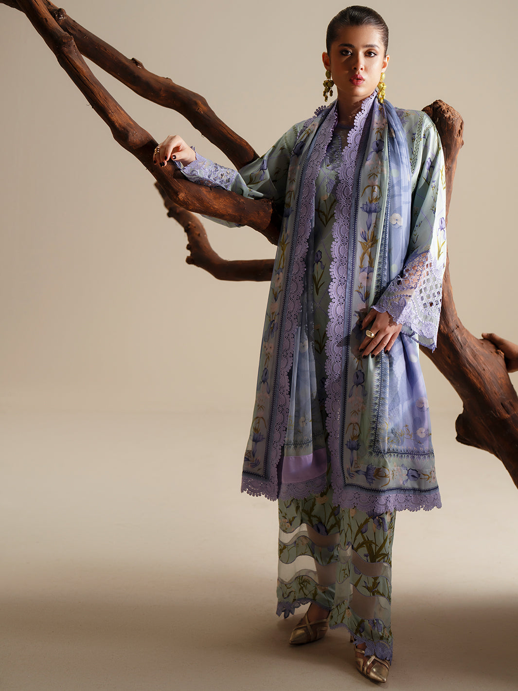 Bin Ilyas | Eres Bonita Viscose 25 | 1103-A - by Libasekhas UK - Registered Vendor of : Bin Ilyas - 100% Original Designer Dress