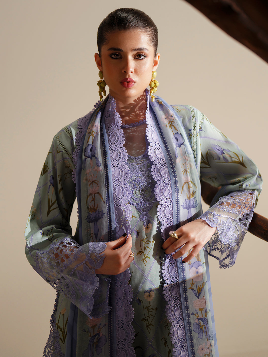 Bin Ilyas | Eres Bonita Viscose 25 | 1103-A - by Libasekhas UK - Registered Vendor of : Bin Ilyas - 100% Original Designer Dress