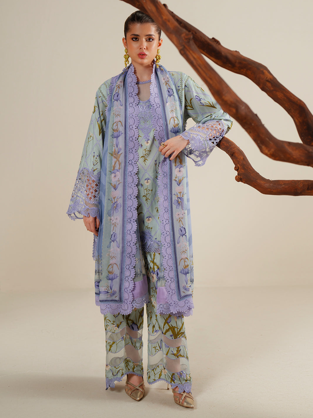 Bin Ilyas | Eres Bonita Viscose 25 | 1103-A - by Libasekhas UK - Registered Vendor of : Bin Ilyas - 100% Original Designer Dress