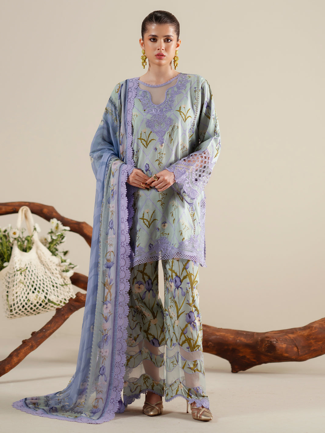 Bin Ilyas | Eres Bonita Viscose 25 | 1103-A - by Libasekhas UK - Registered Vendor of : Bin Ilyas - 100% Original Designer Dress