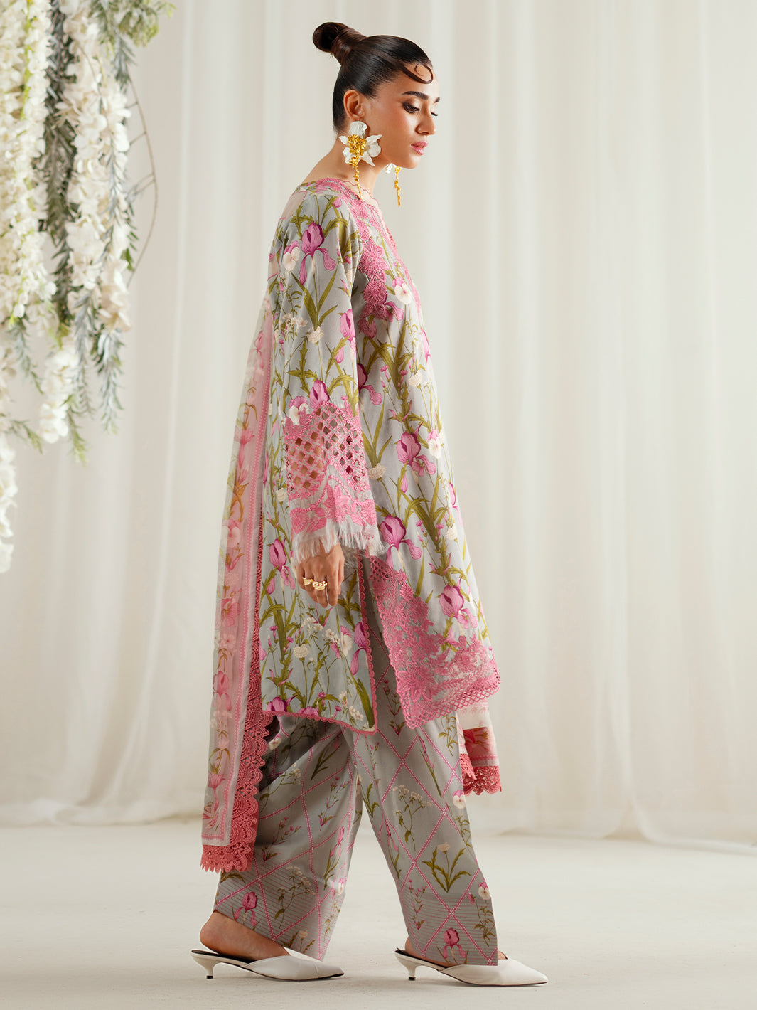 Bin Ilyas | Eres Bonita Viscose 25 | 1103-B - by Libasekhas UK - Registered Vendor of : Bin Ilyas - 100% Original Designer Dress