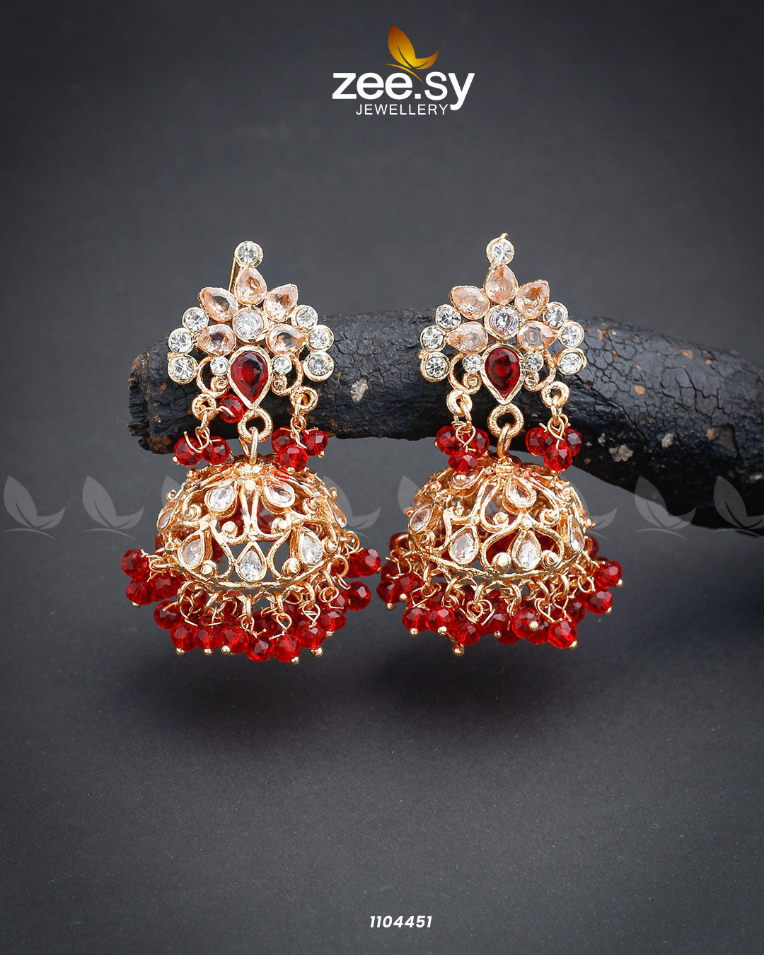 Earrings-0641 - by - Libasekhas UK - Registered Vendor of : Zeesy - 100% Original Designer Dresss