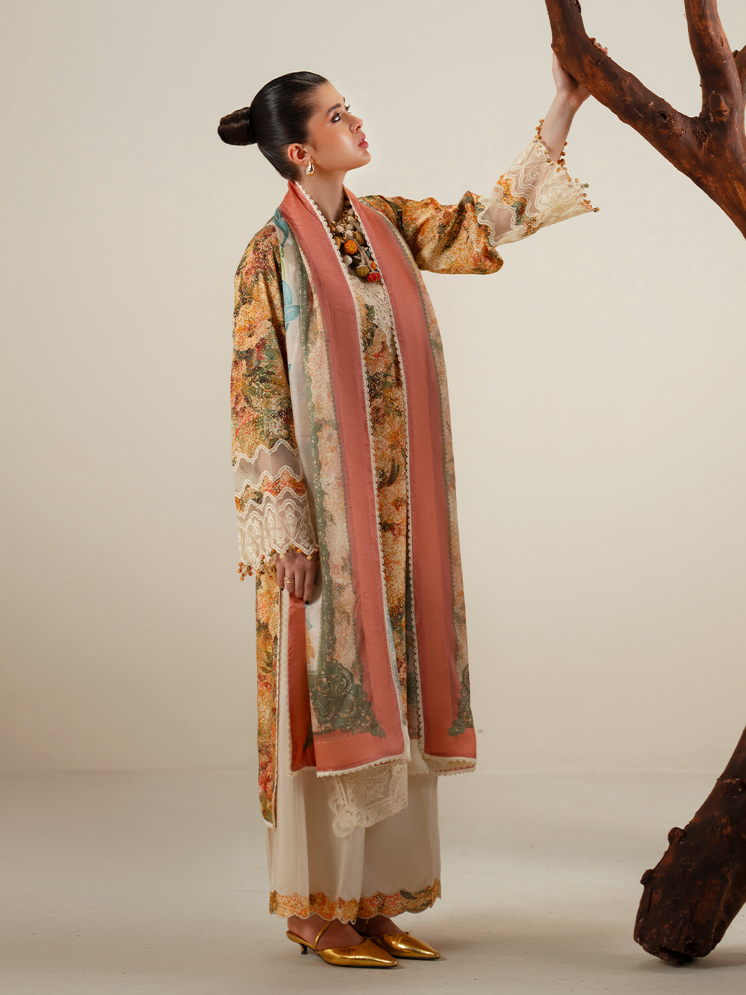 Bin Ilyas | Eres Bonita Viscose 25 | 1104-A - by Libasekhas UK - Registered Vendor of : Bin Ilyas - 100% Original Designer Dress