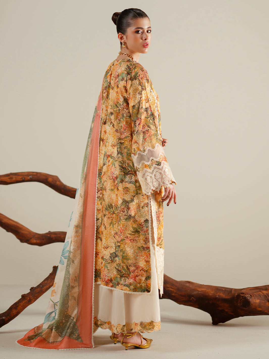 Bin Ilyas | Eres Bonita Viscose 25 | 1104-A - by Libasekhas UK - Registered Vendor of : Bin Ilyas - 100% Original Designer Dress