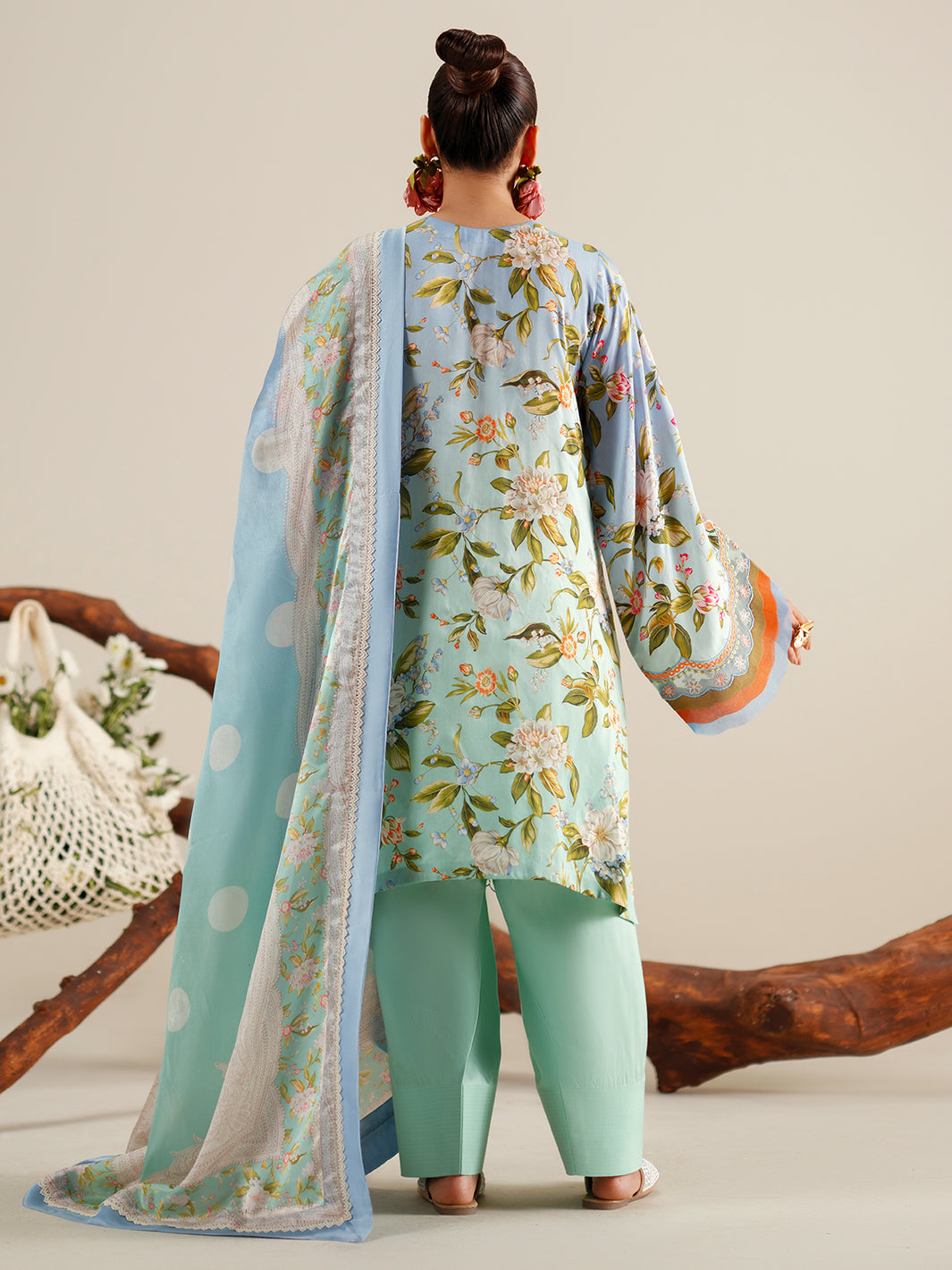 Bin Ilyas | Eres Bonita Viscose 25 | 1105-B - by Libasekhas UK - Registered Vendor of : Bin Ilyas - 100% Original Designer Dress