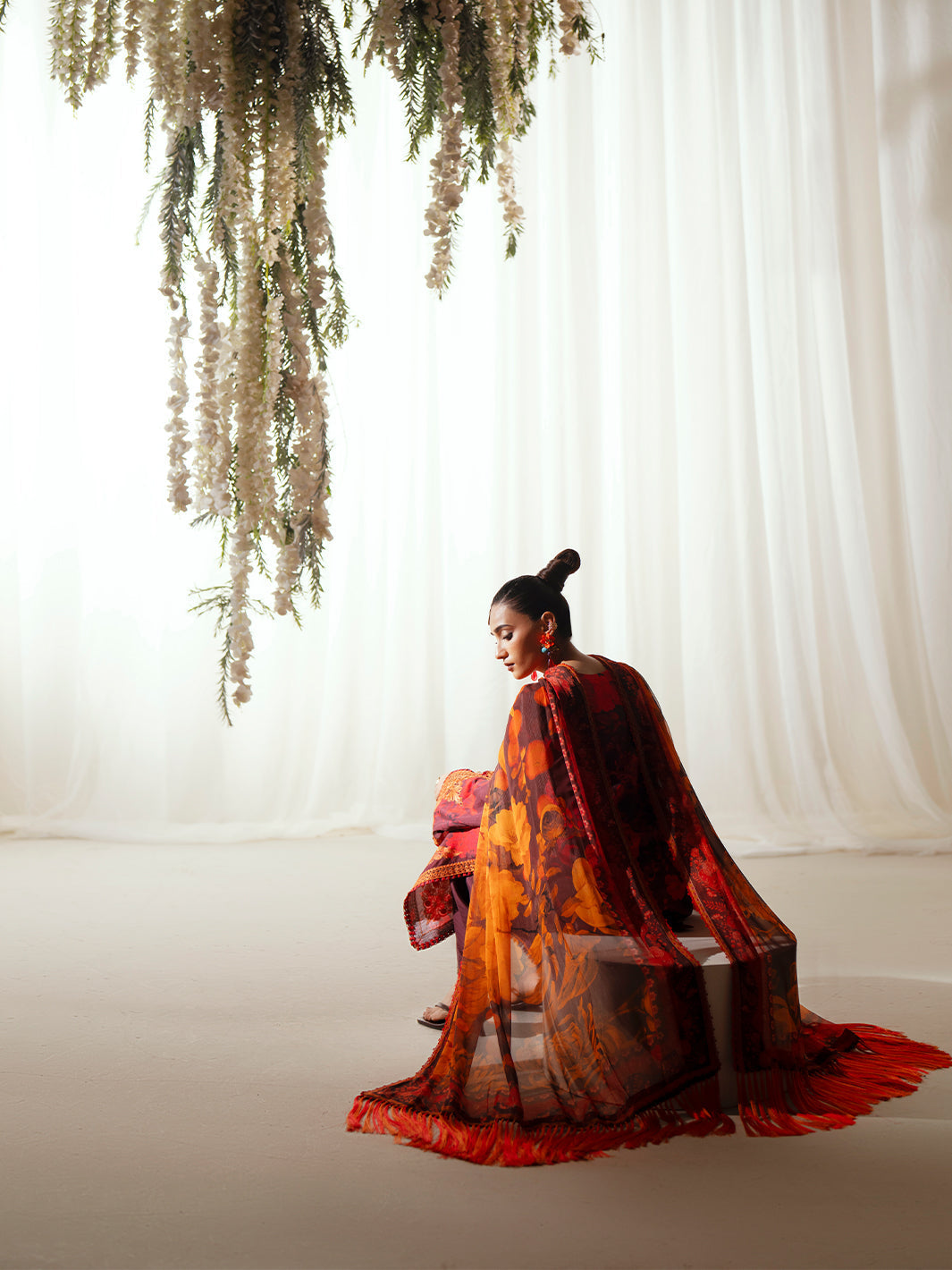 Bin Ilyas | Eres Bonita Viscose 25 | 1106-A - by Libasekhas UK - Registered Vendor of : Bin Ilyas - 100% Original Designer Dress