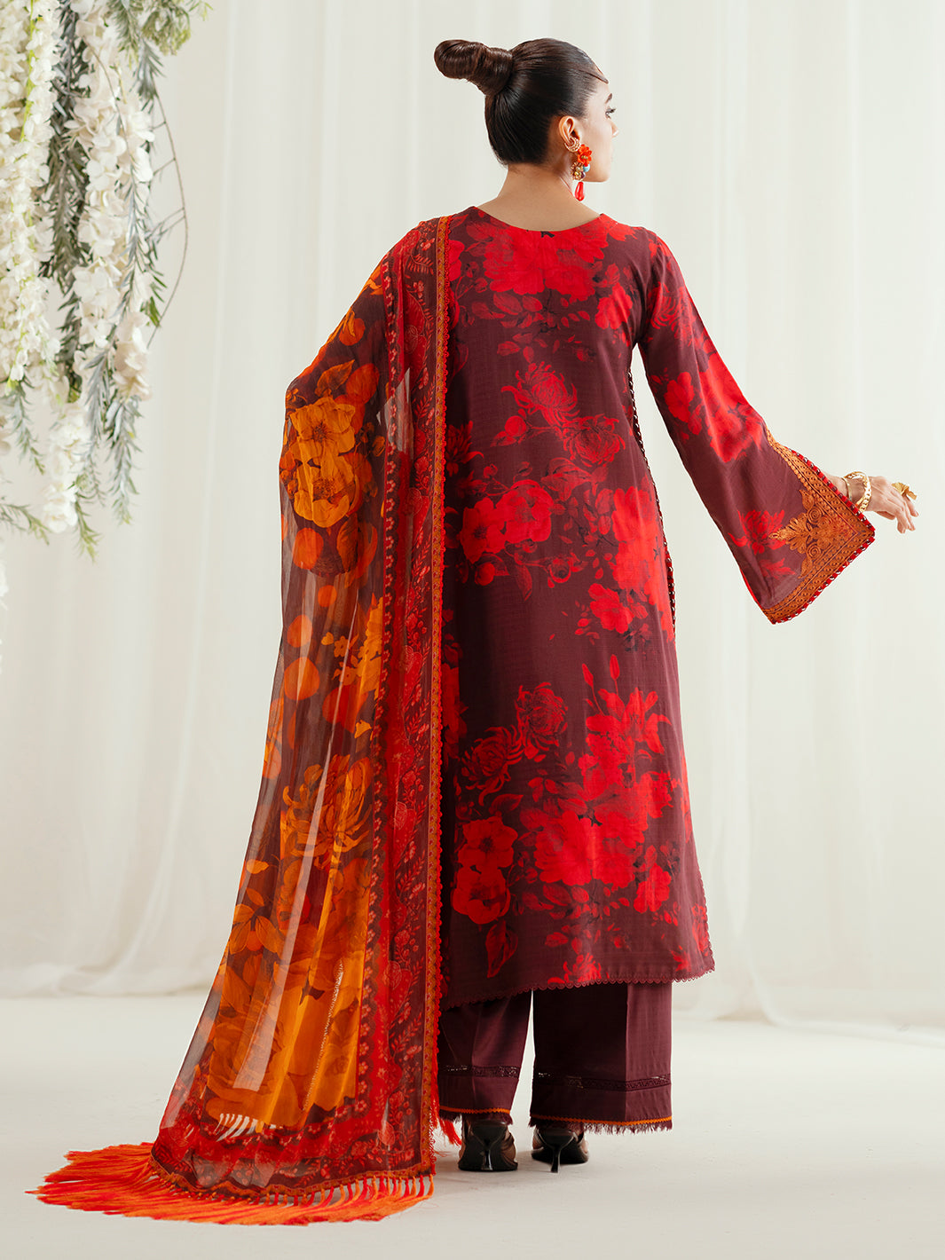 Bin Ilyas | Eres Bonita Viscose 25 | 1106-A - by Libasekhas UK - Registered Vendor of : Bin Ilyas - 100% Original Designer Dress
