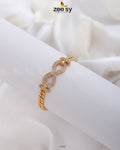 Infinity Bracelet - by - Libasekhas UK - Registered Vendor of : Zeesy - 100% Original Designer Dresss