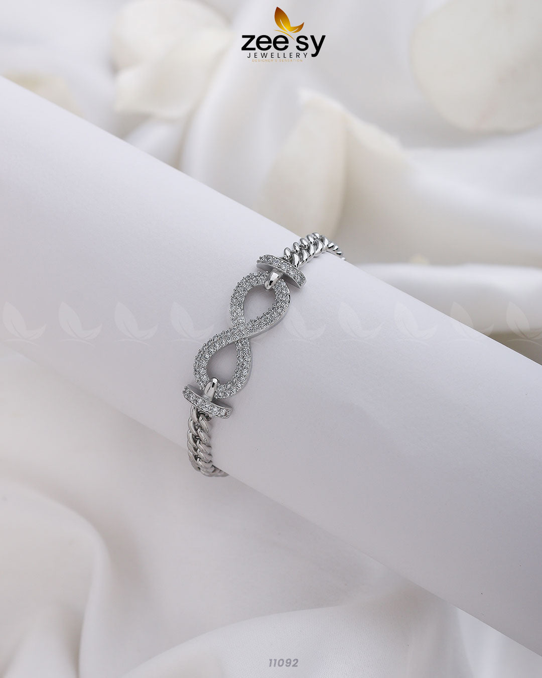 Infinity Bracelet - by - Libasekhas UK - Registered Vendor of : Zeesy - 100% Original Designer Dresss