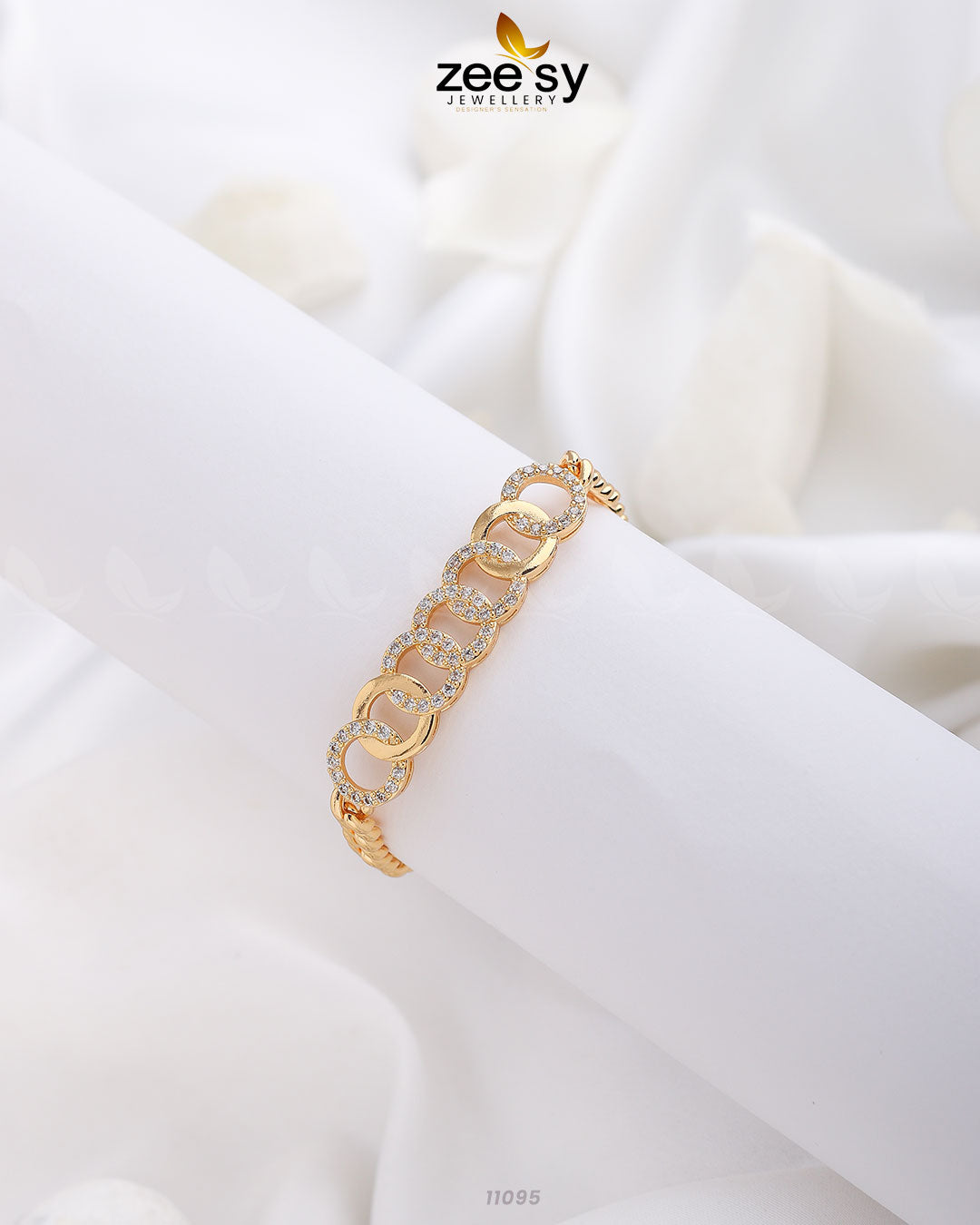 Honey Comb Bracelet - by - Libasekhas UK - Registered Vendor of : Zeesy - 100% Original Designer Dresss