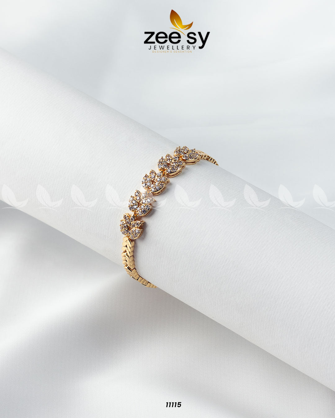 Blooming Lotus Bracelets - by - Libasekhas UK - Registered Vendor of : Zeesy - 100% Original Designer Dresss
