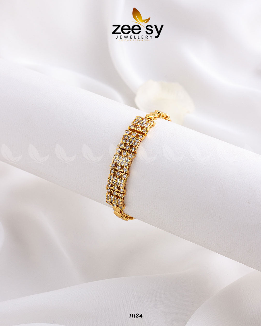 Adorned Bracelets - by - Libasekhas UK - Registered Vendor of : Zeesy - 100% Original Designer Dresss