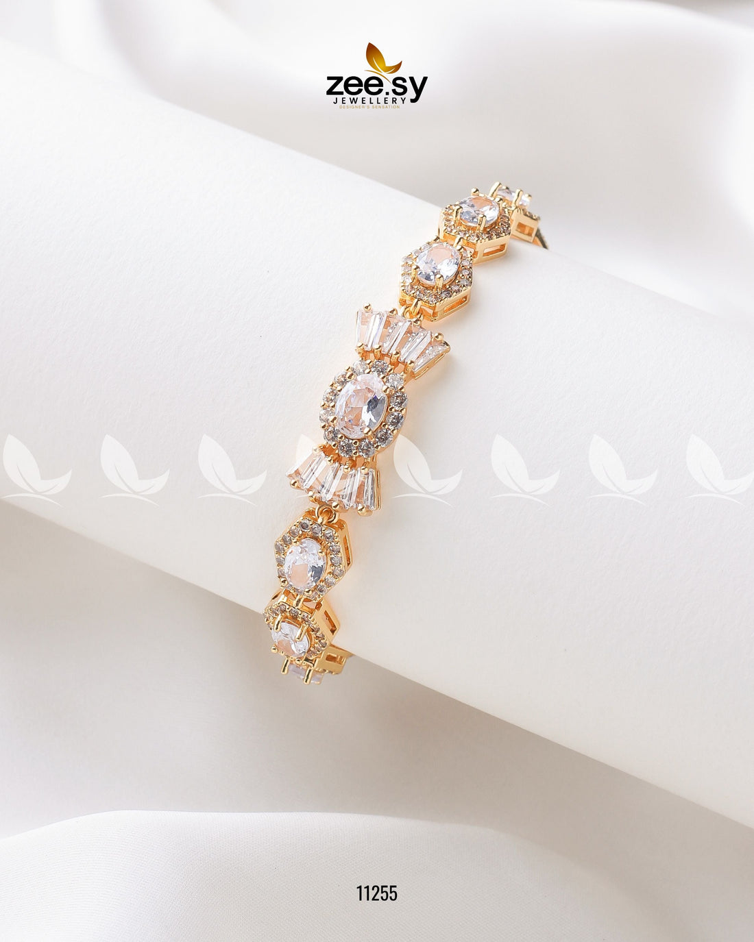 Mogra Bracelets - by - Libasekhas UK - Registered Vendor of : Zeesy - 100% Original Designer Dresss