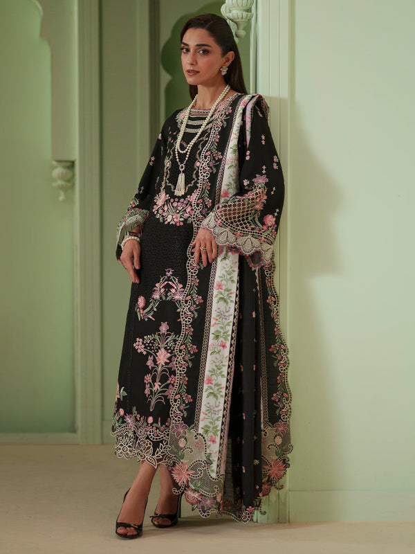 Bin Ilyas | Mashriq Luxury Lawn 26 | D-112-B - by Libasekhas UK - Registered Vendor of : Bin Ilyas - 100% Original Designer Dress