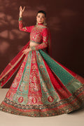 Baroque | Formals Collection | EMBROIDERED SILK UF-4489 - by Libasekhas UK - Registered Vendor of : Baroque - 100% Original Designer Dress