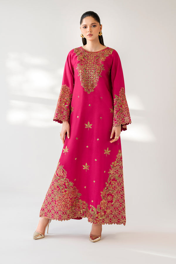 Baroque | Luxury Pret 25 | EMBROIDERED RAW SILK PR-1165 - by Libasekhas UK - Registered Vendor of : Baroque - 100% Original Designer Dress
