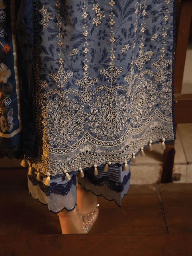 Faiza Faisal | Maya Luxury Lawn | Gamze - by - Libasekhas UK - Registered Vendor of : Faiza Faisal - 100% Original Designer Dresss
