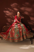 Baroque | Formals Collection | EMBROIDERED SILK UF-4489 - by Libasekhas UK - Registered Vendor of : Baroque - 100% Original Designer Dress