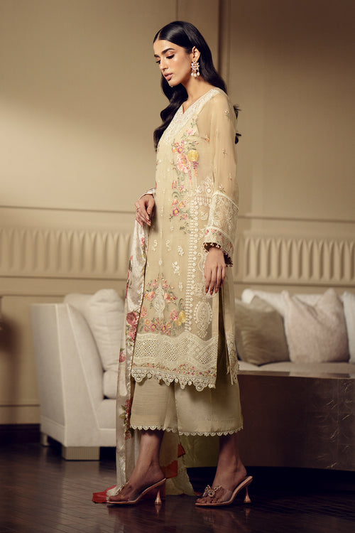 Baroque | Luxury Pret 24 | CHIFFON UF-513 - by - Libasekhas UK - Registered Vendor of : Baroque - 100% Original Designer Dresss