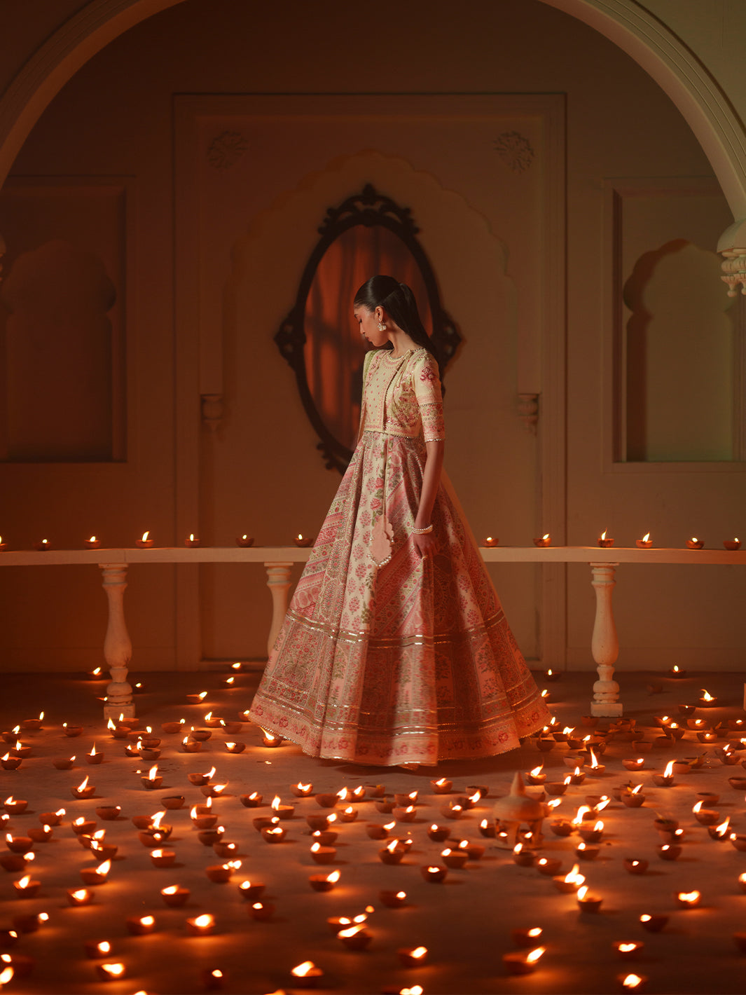 Bin Ilyas | Mashriq Luxury Lawn 26 | D-115-A - by Libasekhas UK - Registered Vendor of : Bin Ilyas - 100% Original Designer Dress