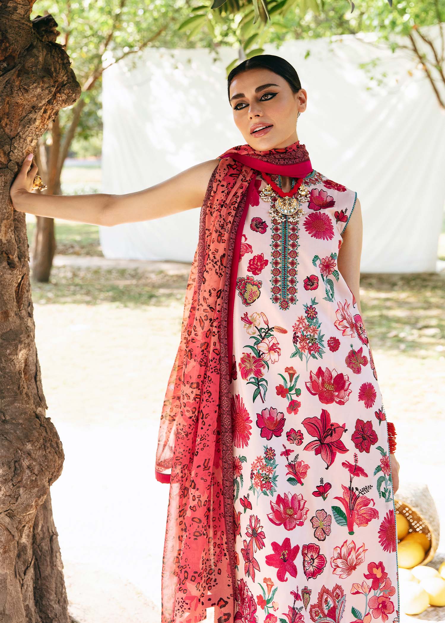 Hussain Rehar | Lawn 2023 | GAELIC - by - Libasekhas UK - Registered Vendor of : Hussain Rehar - 100% Original Designer Dresss