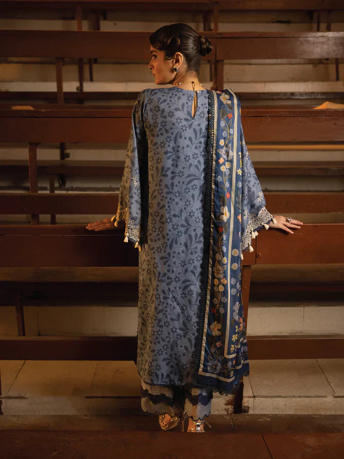 Faiza Faisal | Maya Luxury Lawn | Gamze - by - Libasekhas UK - Registered Vendor of : Faiza Faisal - 100% Original Designer Dresss